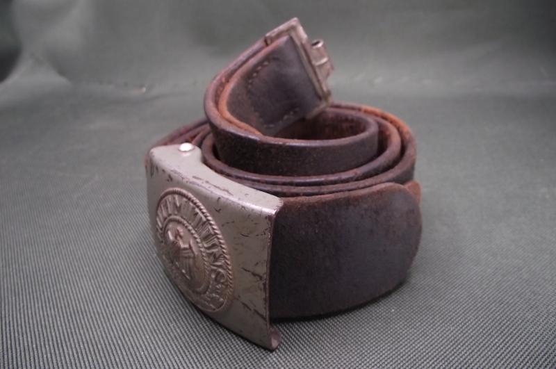 Matching Heer Belt and ''JFS'' Buckle. 1943.