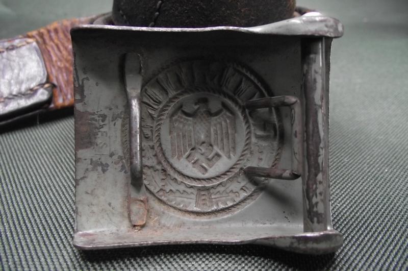 Matching Heer Belt and ''JFS'' Buckle. 1943.