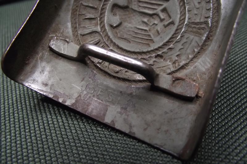 Matching Heer Belt and ''JFS'' Buckle. 1943.