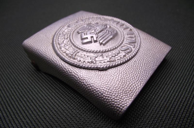 Early Heer Aluminium Belt Buckle.