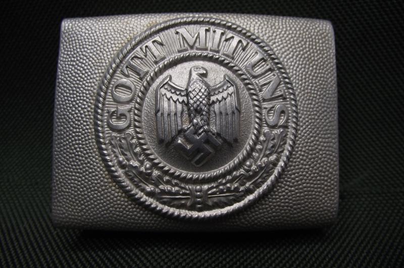 Early Heer Aluminium Belt Buckle.