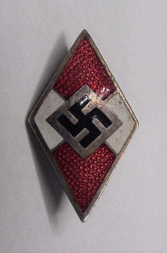 Hitler Youth Membership Badge. Otto Hoffmann. REPRODUCTION!!