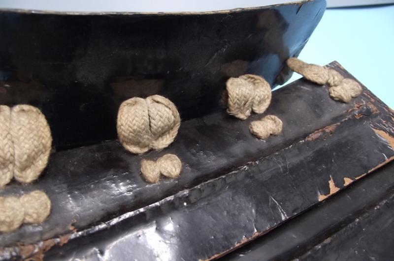 Japanese Samurai Armour Section. Kusazuri.