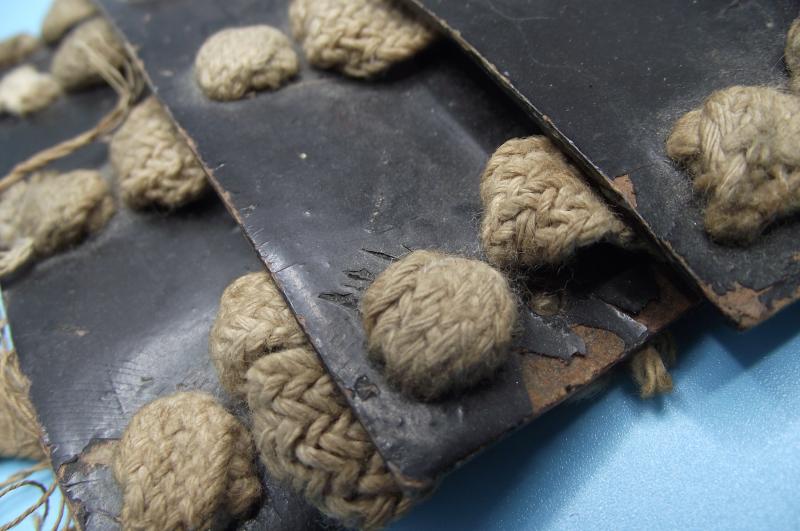 Japanese Samurai Armour Section. Kusazuri.