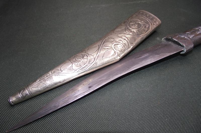 Bedouin Shibriya Dagger. Palestine 1945.