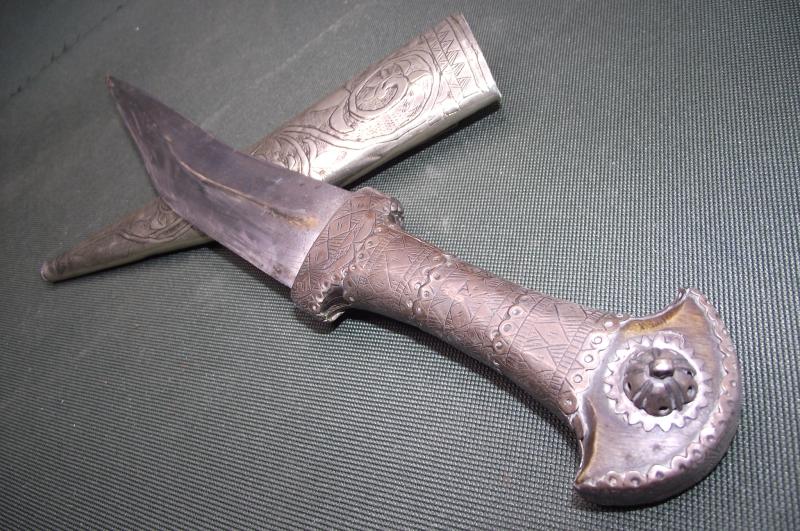Bedouin Shibriya Dagger. Palestine 1945.