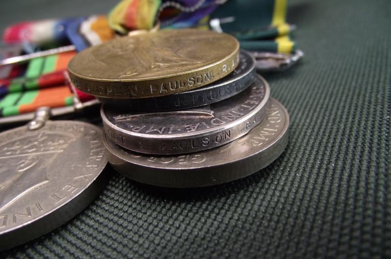 WW1 and WW2 , Father and Son , Medal Grouping.