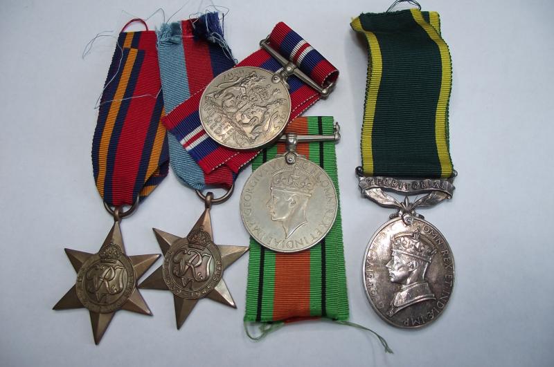 WW1 and WW2 , Father and Son , Medal Grouping.