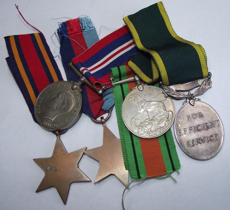 WW1 and WW2 , Father and Son , Medal Grouping.