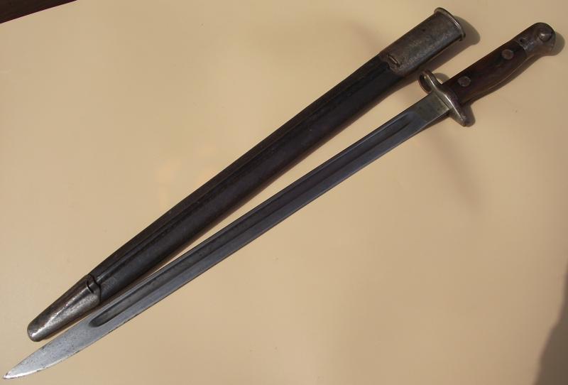 1907 Bayonet. 2nd Dragoon Guards. 1915.