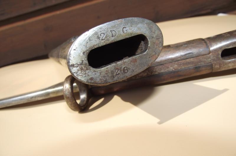 1907 Bayonet. 2nd Dragoon Guards. 1915.