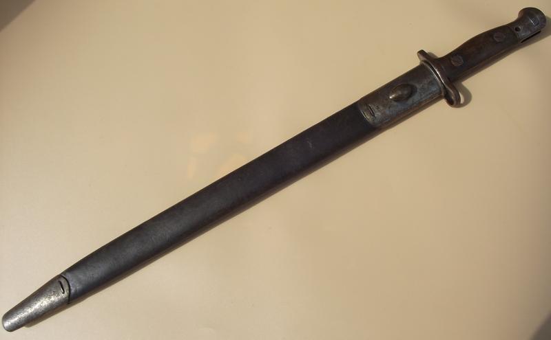 1907 Bayonet. 2nd Dragoon Guards. 1915.