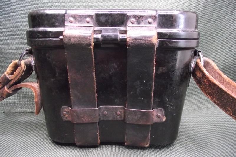 WW2 German 1941 6X30 Bakelite Binocular Case and Shoulder Strap.