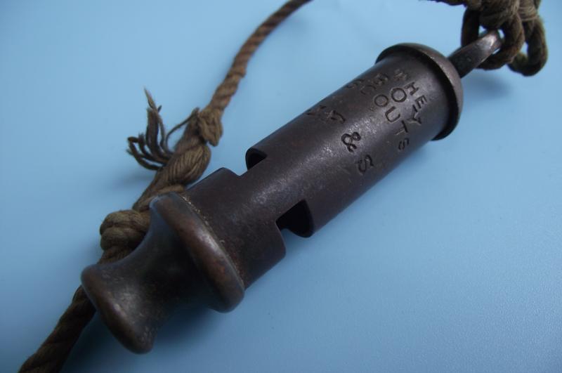 The Boy Scout Whistle.