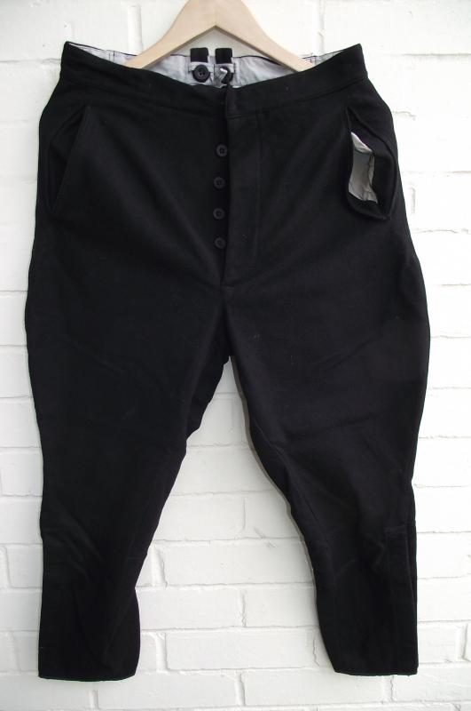 HJ/DJ, Black Breeches, HJ Stiefelhose.