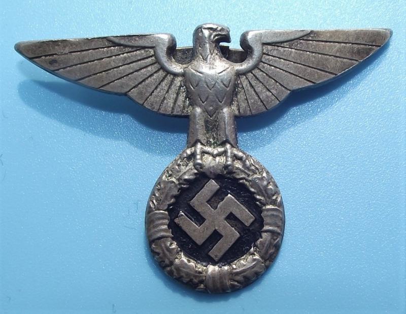 1934 Pattern Metal Political Cap Eagle. RZM/52. Deschler.