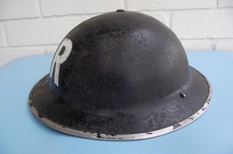 British Rescue Helmet, 1938 Dated.