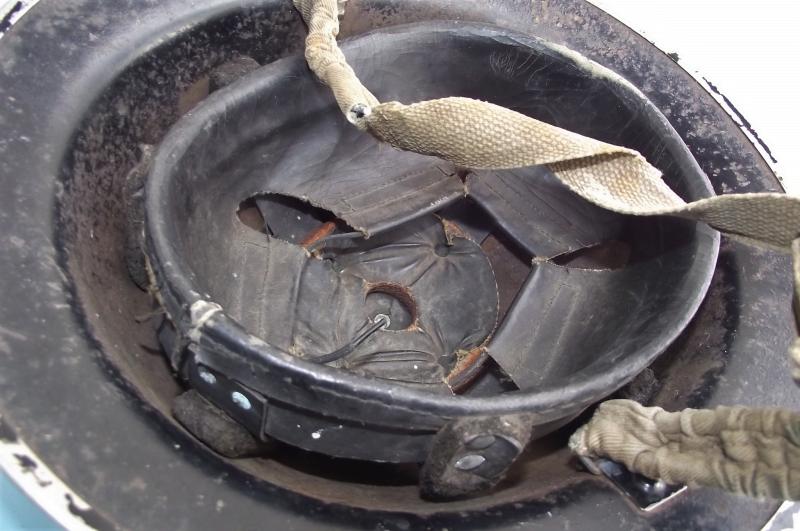 British Rescue Helmet, 1938 Dated.