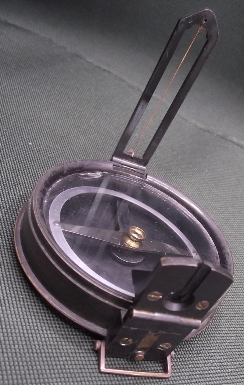 Victorian Elliot Brothers Prismatic Compass. Indian Army.