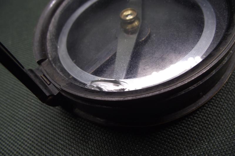 Victorian Elliot Brothers Prismatic Compass. Indian Army.