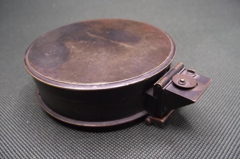 Victorian Elliot Brothers Prismatic Compass. Indian Army.