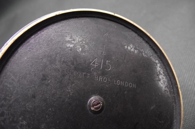 Victorian Elliot Brothers Prismatic Compass. Indian Army.