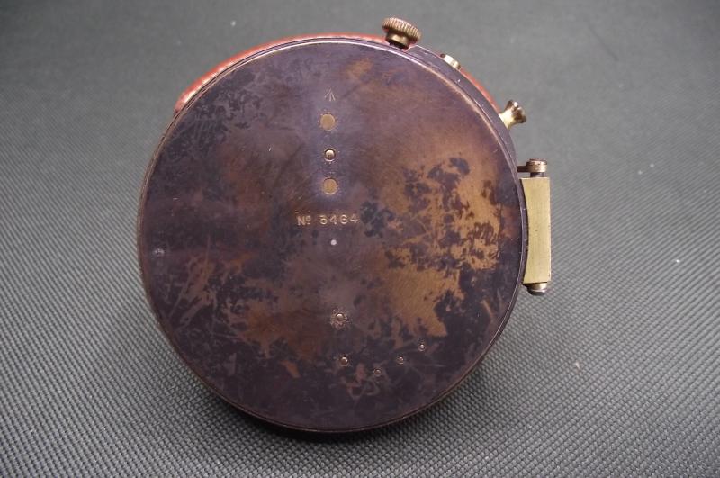 Cased British 1907 Dated' ''Service Pattern'' Military Clinometer. H.Hughes.