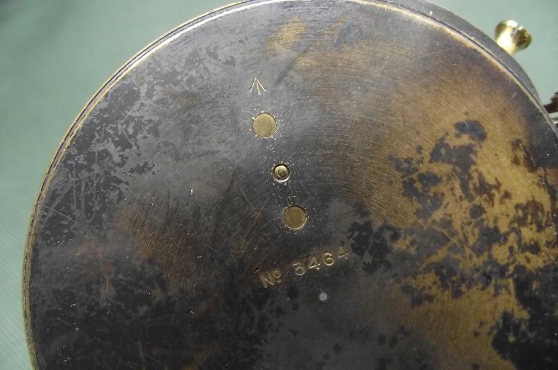 Cased British 1907 Dated' ''Service Pattern'' Military Clinometer. H.Hughes.
