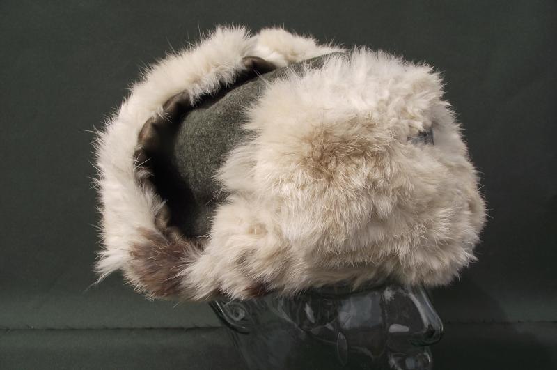 PRICE REDUCED! WW2 German Winter Fur Cap.