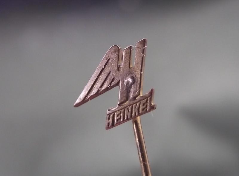 WW2 German Stick Pin. Heinkel Factory Employees.