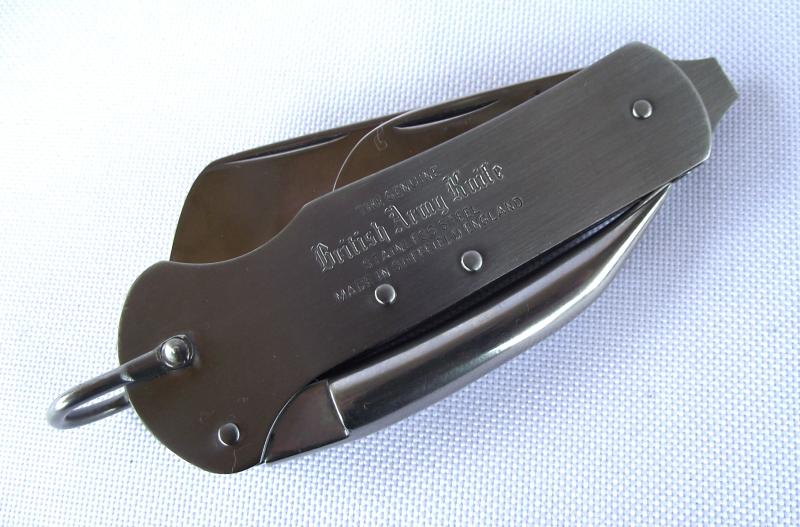 British All Steel Clasp Knife. ''The British Army Knife'' Sheffield.