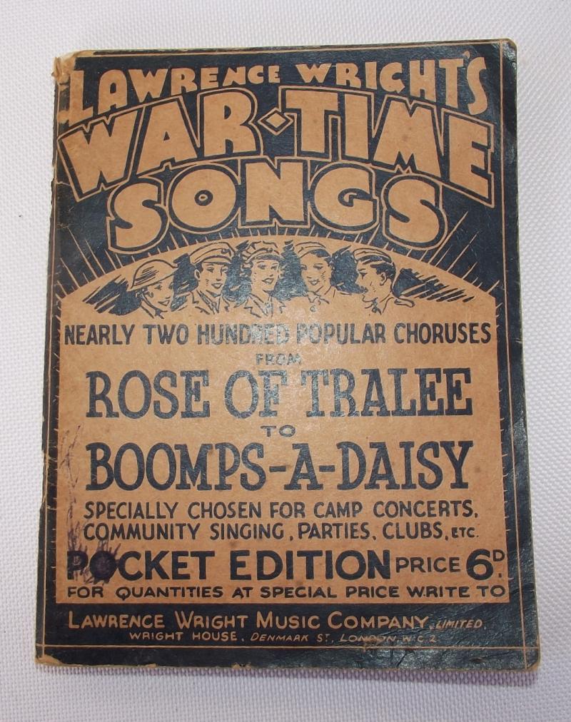 British WW2 Song Booklet. War-Time- Songs.