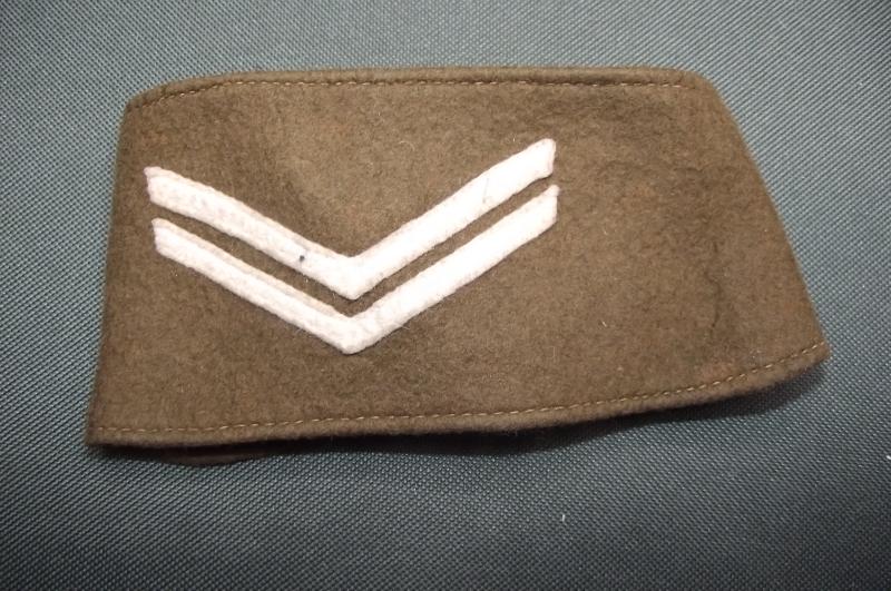 WW2 British Army Corporal Slip-on Rank Band.