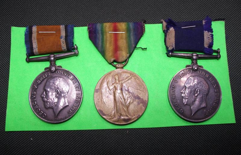 WW1 R.M.L.I. Naval Long Service Medal Group.