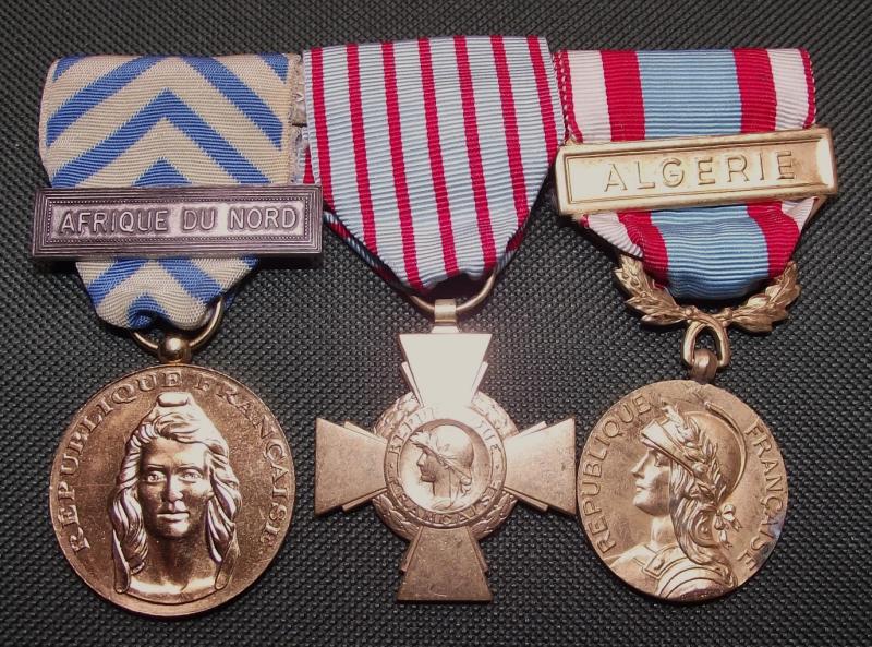 3 X French Foreign Service Medals.