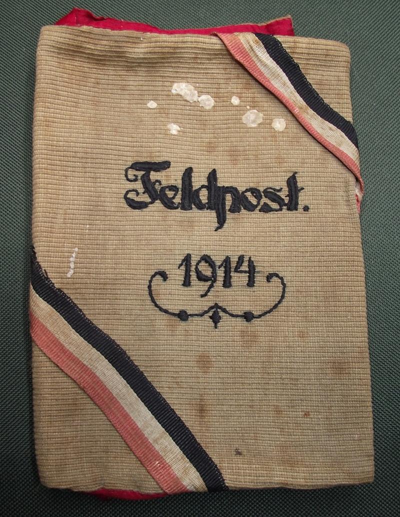 WW1 German 1914 Dated Feldpost Carrier.