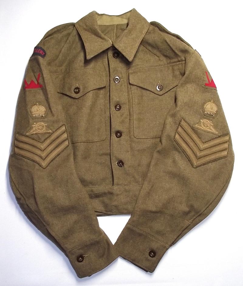 53rd (Welsh) Infantry Division RA Battle Dress Blouse.