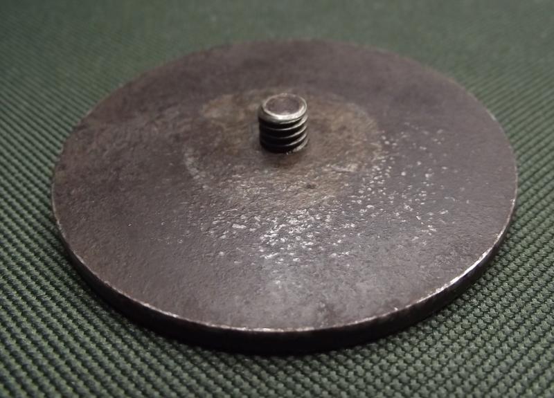 WW2 British Mills Rifle Grenade Bottom Discharge Plate. 1940.