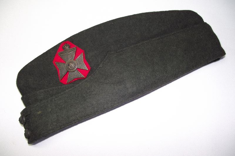 Kings Royal Rifle Corps Coloured Field Cap.
