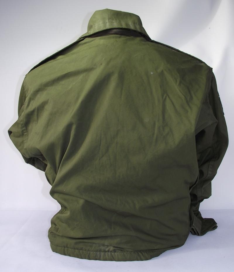 Named 1980's RAF Aircrew Cold Weather MK3 Jacket. 72 Squadron.