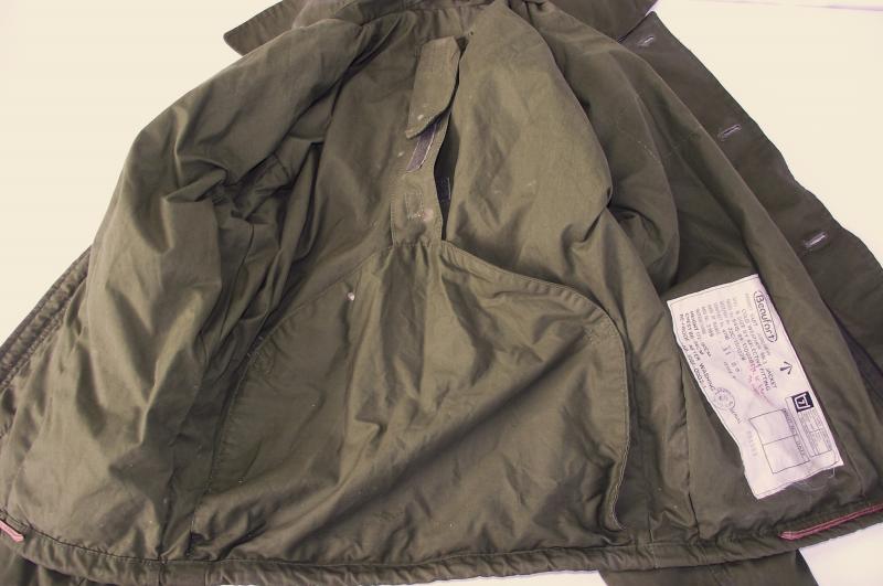 Named 1980's RAF Aircrew Cold Weather MK3 Jacket. 72 Squadron.