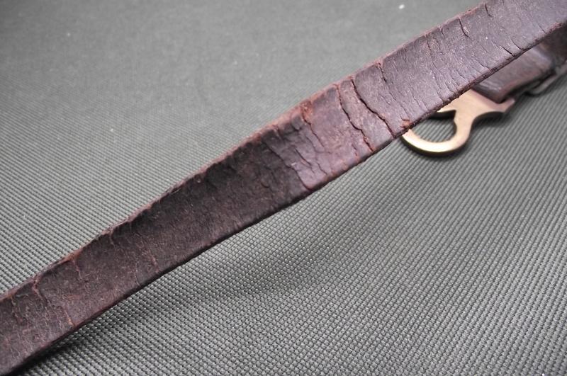 WW1 German Leather Helmet Chinstrap. M16 or Pickelhaube.