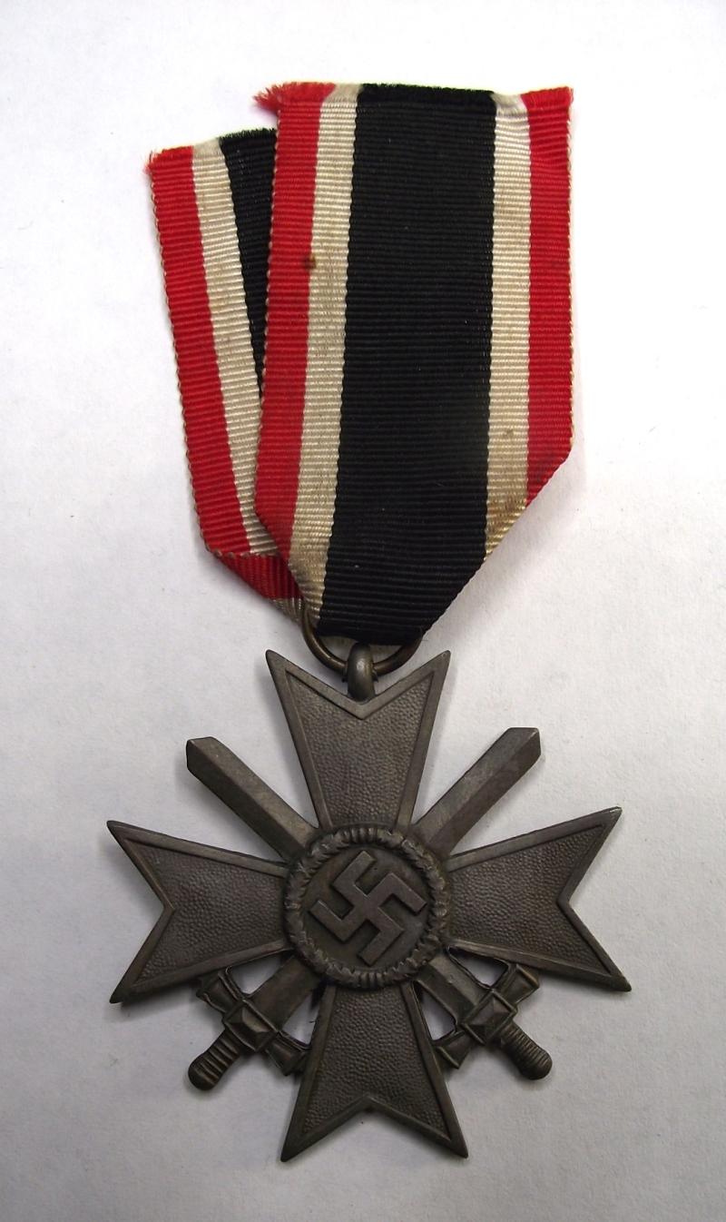WW2 German KVK 2nd Class with Swords.