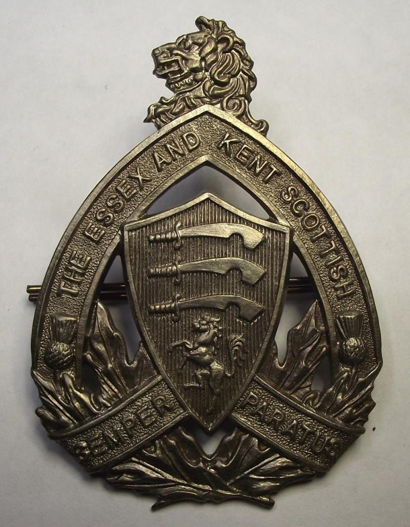 Canadian The Essex and Kent Scottish Cap Badge.
