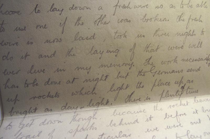 Candid WW1 Letter Home. 1/6 South Staffs, France 1915.
