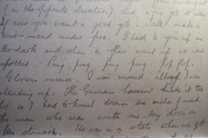 Candid WW1 Letter Home. 1/6 South Staffs, France 1915.