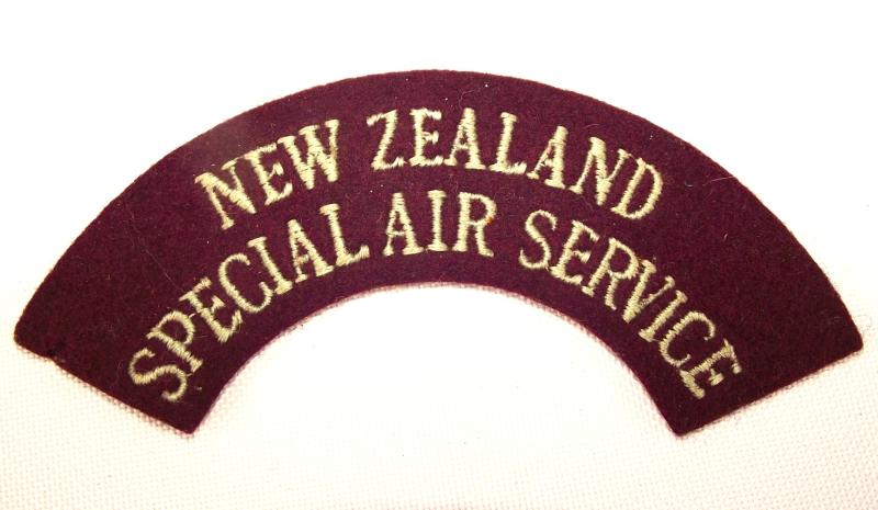 New Zealand Special Air Service Shoulder Title.