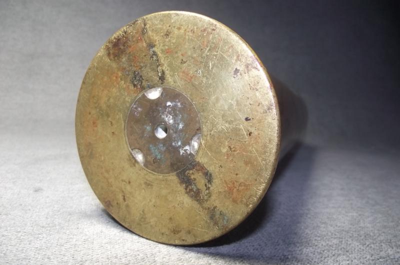 WW1 Bulldog Trench Art Shell Case. Captain C.E.Loseby, 1st Lancashire Fusiliers, Politician and Member of Parliment.