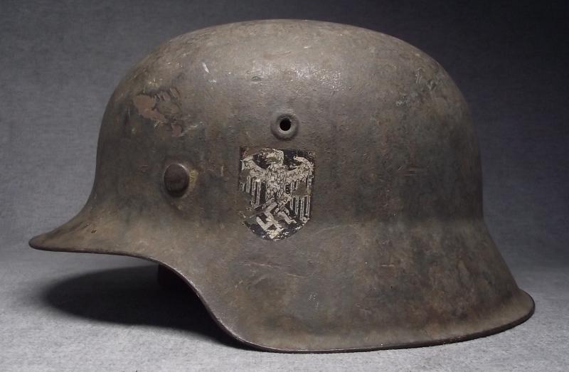 M42 EF68 Single Decal Combat Helmet.     NO PAYPAL PAYMENT!!