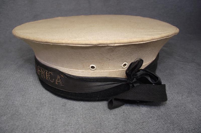 Oil Tanker, Stanvac South Africa, Crew Cap with Pin-Up Liner.